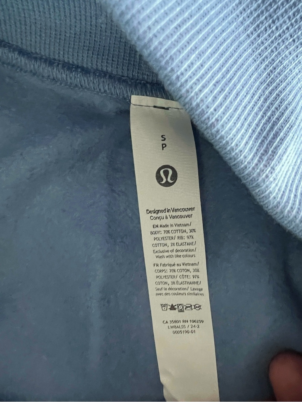 Lululemon Scuba Mid-Rise Mini Skirt Oasis Blue NWT Small - Picture 4 of 4